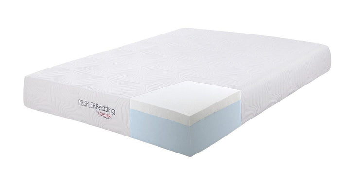 Key 10" mattress 350064 White Casual Mattress1 By coaster - sofafair.com