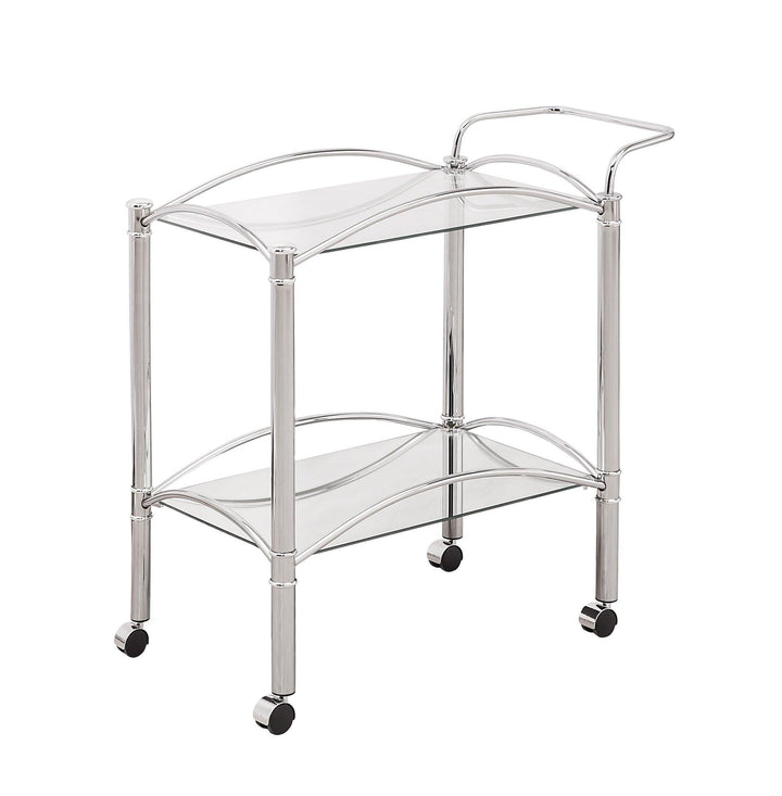 910077 Contemporary Rec room: serving carts By coaster - sofafair.com