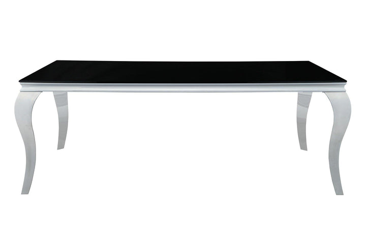 Dining table 115071 Black Dining Table1 By coaster - sofafair.com
