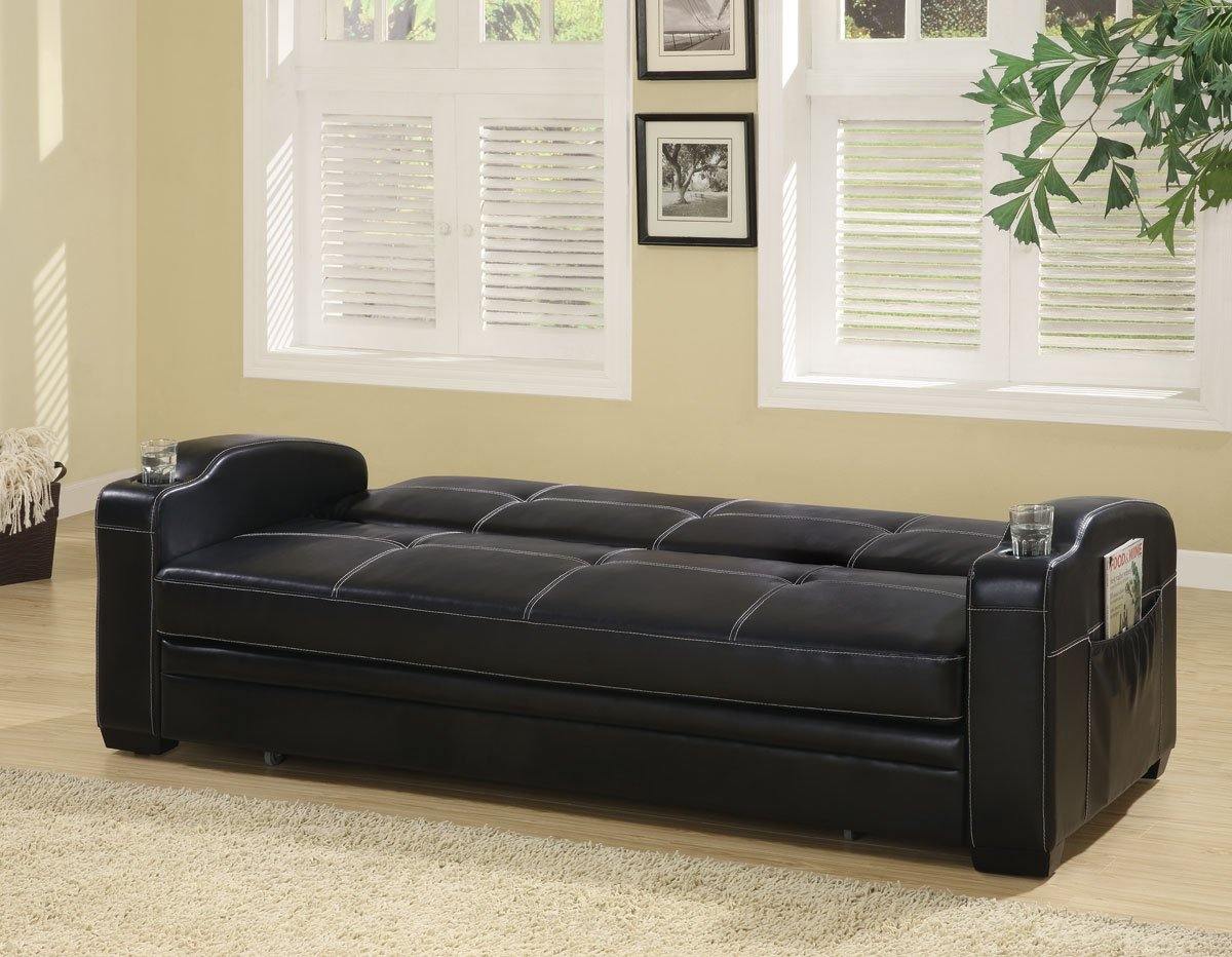 300132 Black Contemporary Living room : sofa beds By coaster - sofafair.com