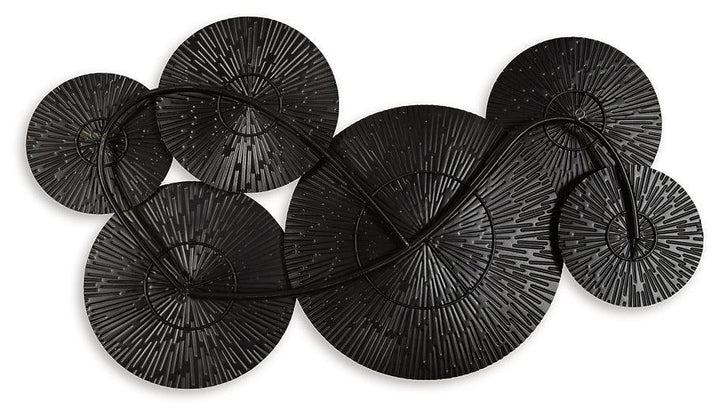 Rhetlen Wall Decor A8010301 Black/Gray Contemporary Wall Art Sculptures By Ashley - sofafair.com