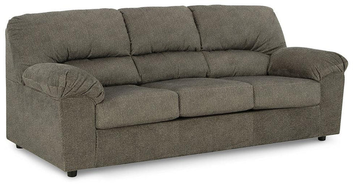 Norlou Sofa 2950238 Black/Gray Contemporary Stationary Upholstery By Ashley - sofafair.com