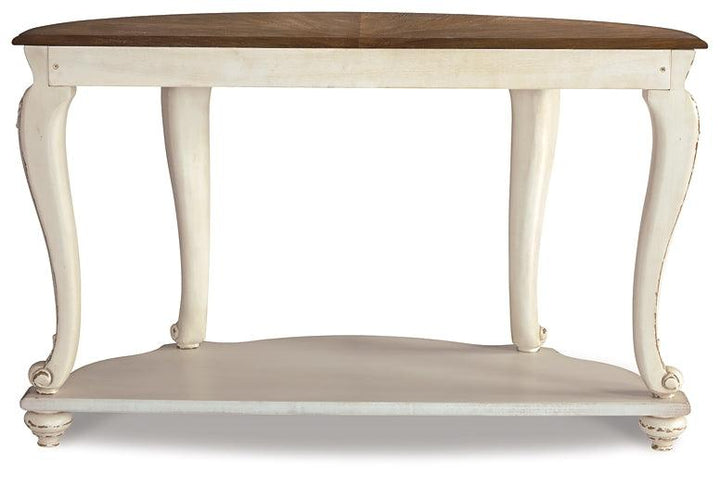 T743-4 White Casual Realyn Sofa Table By Ashley - sofafair.com