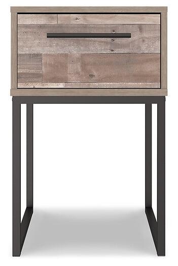 EB2320-291 Brown/Beige Casual Neilsville Nightstand By AFI - sofafair.com