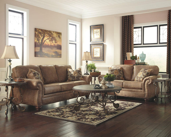 Larkinhurst Loveseat 3190135 Earth Traditional Stationary Upholstery By AFI - sofafair.com