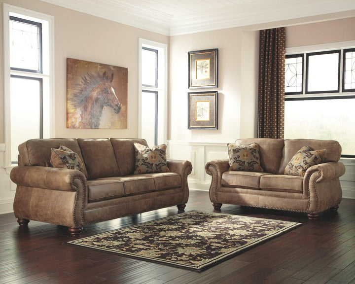 Larkinhurst Loveseat 3190135 Earth Traditional Stationary Upholstery By AFI - sofafair.com