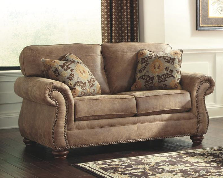 Larkinhurst Loveseat 3190135 Earth Traditional Stationary Upholstery By AFI - sofafair.com