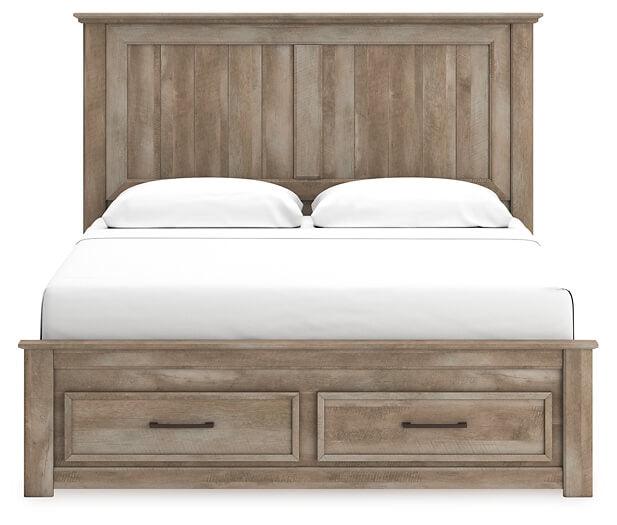 Yarbeck B2710B4 Brown/Beige Traditional Master Beds By Ashley - sofafair.com