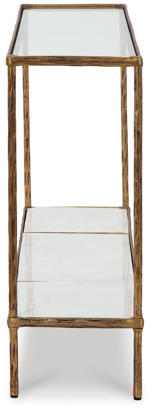 A4000443 White Casual Ryandale Console Sofa Table By Ashley - sofafair.com