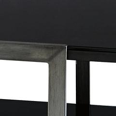 Rollynx Table (Set of 3) T326-13 Black/Gray Contemporary 3 Pack By Ashley - sofafair.com