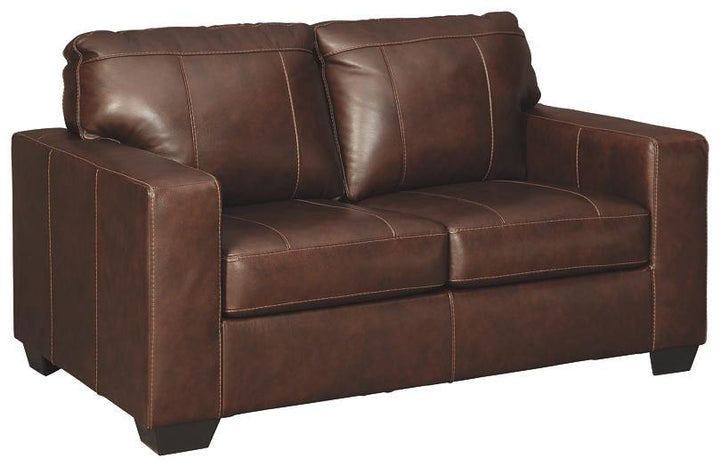 Morelos Loveseat 3450235 Chocolate Contemporary Stationary Upholstery By AFI - sofafair.com