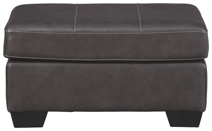Morelos Ottoman 3450314 Gray Contemporary Stationary Upholstery By AFI - sofafair.com