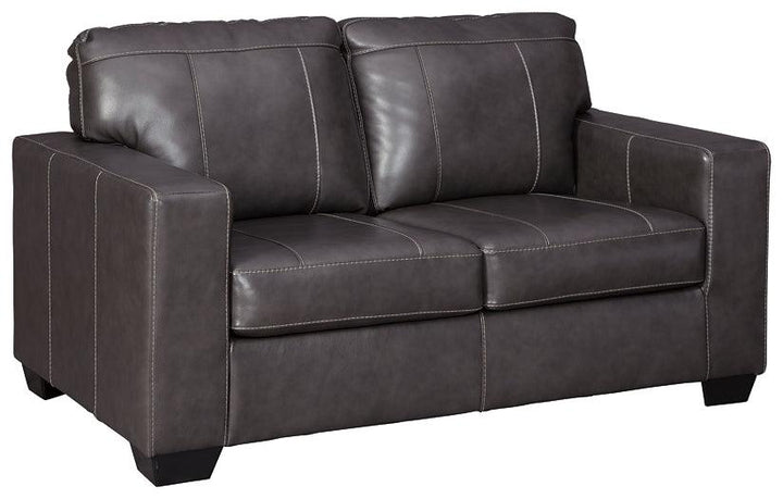 Morelos Sofa and Loveseat 34503U1 Gray Contemporary Stationary Upholstery Package By AFI - sofafair.com