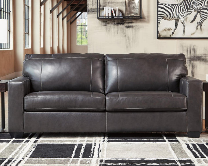 Morelos Sofa and Loveseat 34503U1 Gray Contemporary Stationary Upholstery Package By AFI - sofafair.com