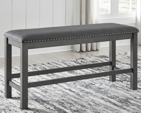 Myshanna Dining Bench D629-09 Black/Gray Casual Casual Seating By Ashley - sofafair.com
