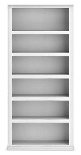 Kanwyn Large Bookcase H777-17 White Traditional Home Office Cases By Ashley - sofafair.com