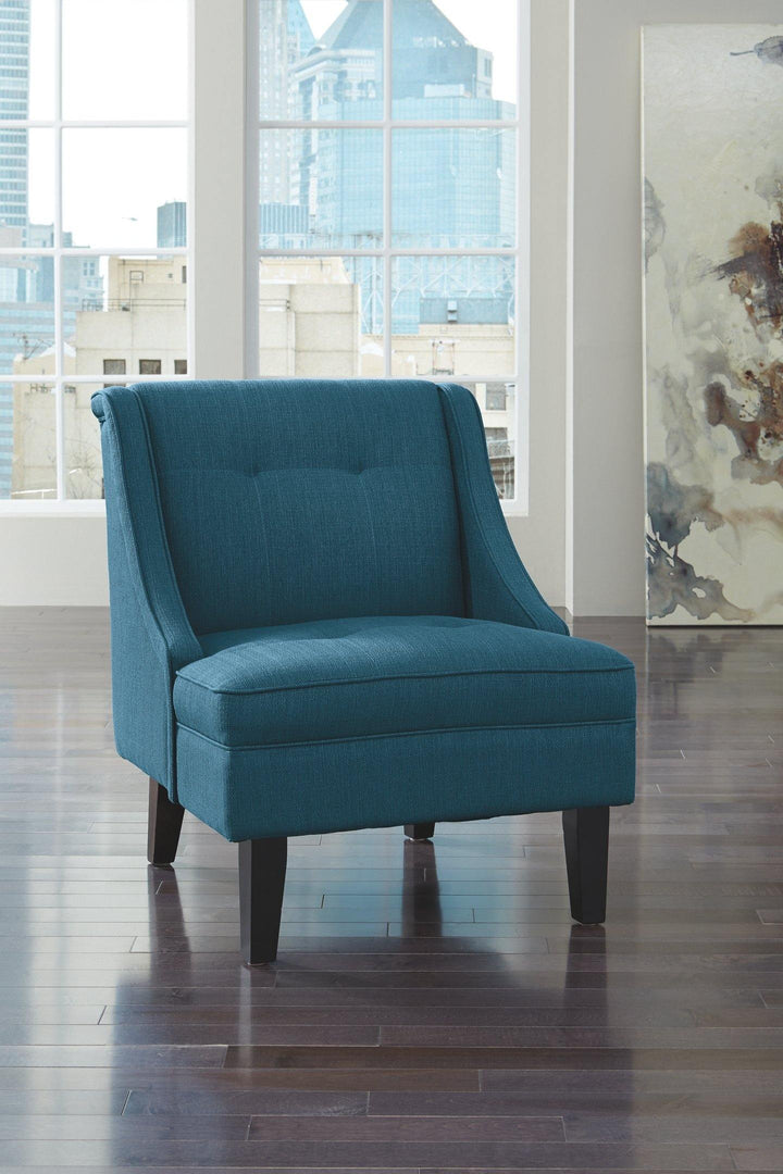 Clarinda Accent Chair 3623260 Blue Contemporary Accent Chairs - Free Standing By AFI - sofafair.com