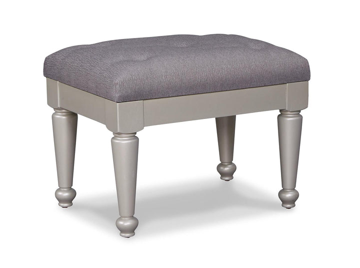 B650-01 Metallic Traditional Coralayne Stool By Ashley - sofafair.com