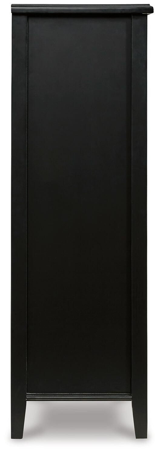 T959-40 Black/Gray Casual Beckincreek Accent Cabinet By AFI - sofafair.com