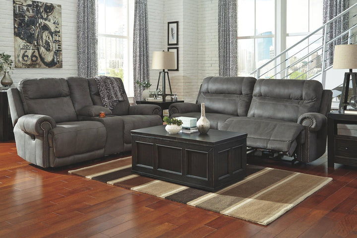 Austere Reclining Sofa 3840181 Gray Contemporary Motion Upholstery By AFI - sofafair.com
