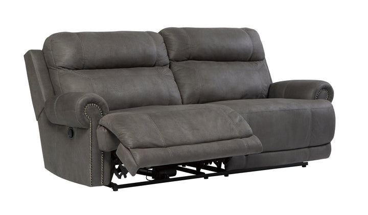 Austere Reclining Sofa and Loveseat 38401U3 Gray Contemporary Motion Upholstery Package By AFI - sofafair.com