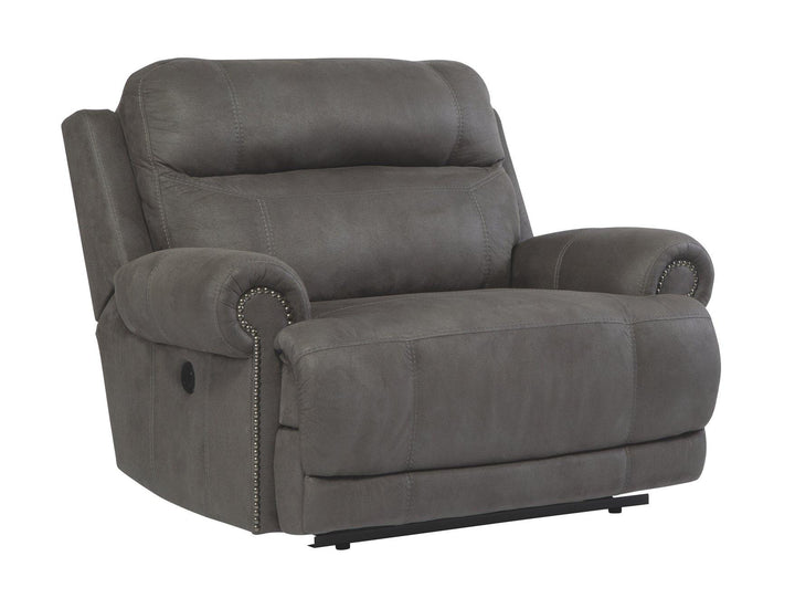 Austere Oversized Recliner 3840152 Gray Contemporary Motion Upholstery By AFI - sofafair.com