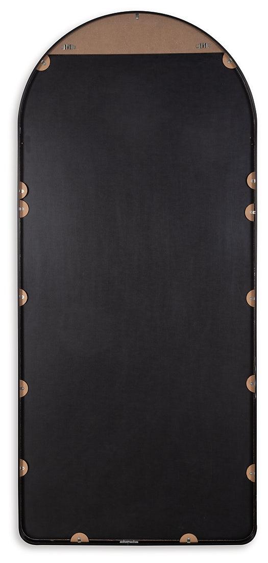 Sethall Floor Mirror A8010307 Black/Gray Casual Decorative Oversize Accents By Ashley - sofafair.com