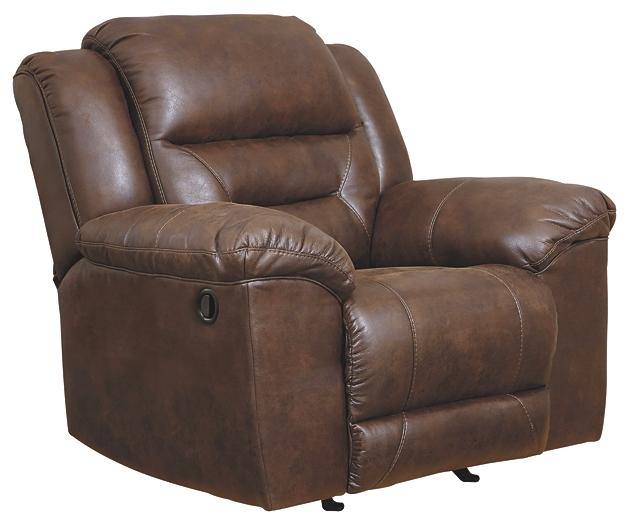 Stoneland Recliner 3990425 Chocolate Contemporary Motion Upholstery By AFI - sofafair.com