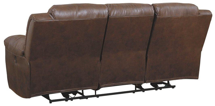 Stoneland Reclining Sofa 3990488 Chocolate Contemporary Motion Upholstery By AFI - sofafair.com