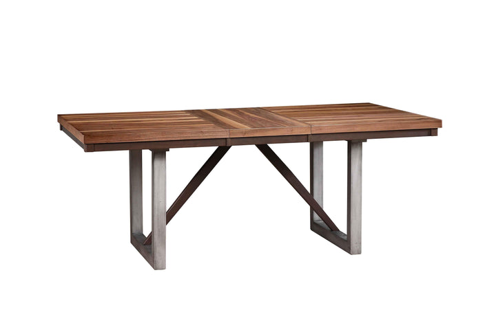 Spring creek 106581 Natural walnut Dining Table1 By coaster - sofafair.com