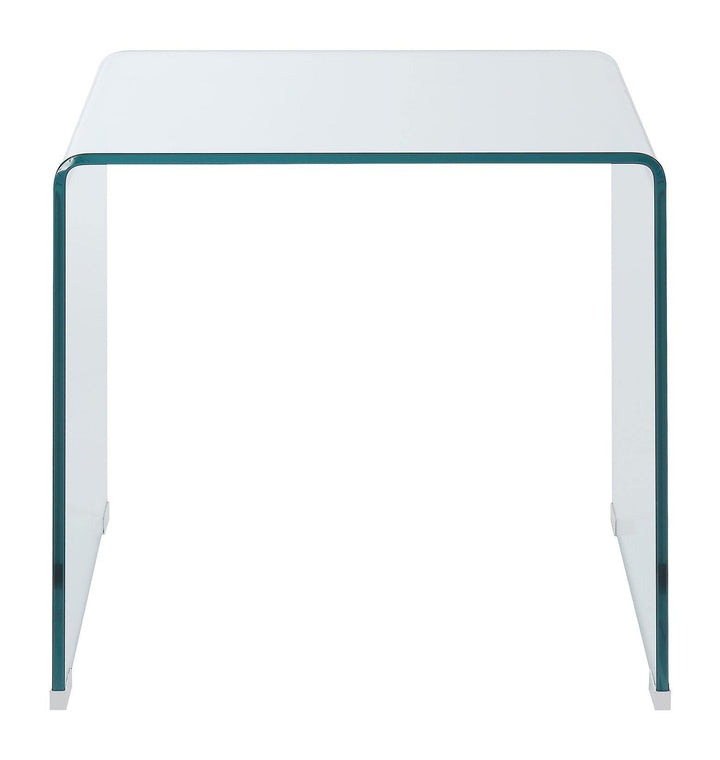 Contemporary clear end table 705327 Clear End Table1 By coaster - sofafair.com