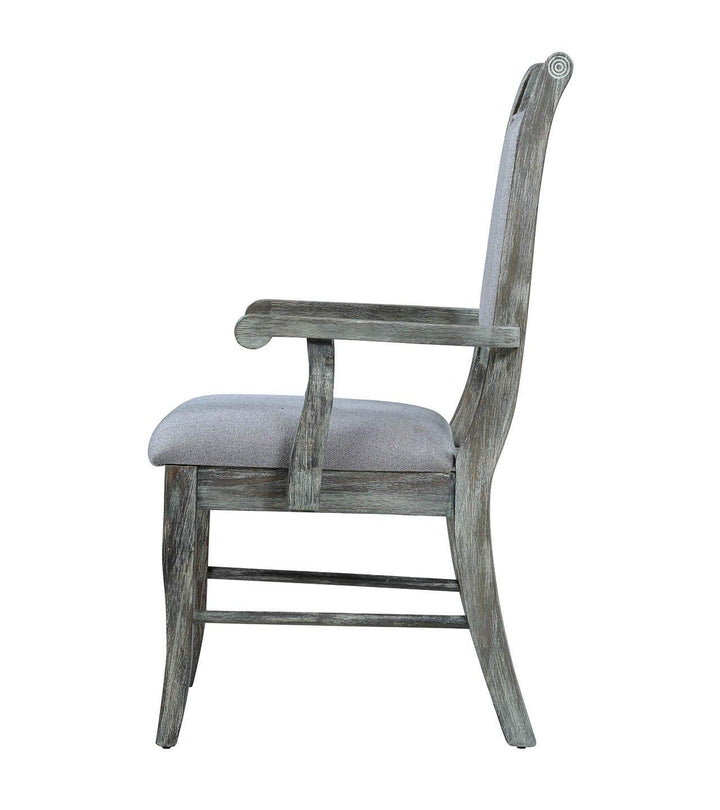 123093 Grey Arm chair By coaster - sofafair.com