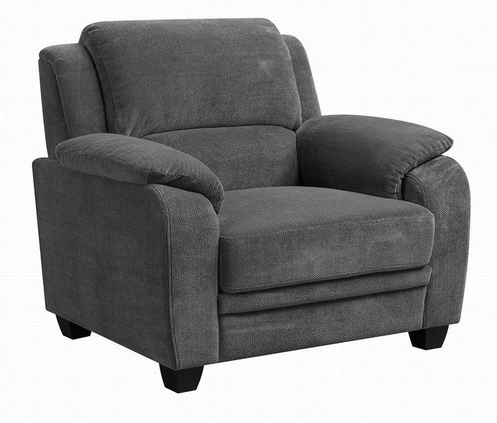 Northend casual charcoal chair 506243 Charcoal Chair1 By coaster - sofafair.com