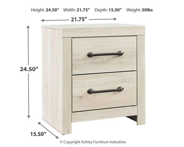 B192-92 White Casual Cambeck Nightstand By Ashley - sofafair.com