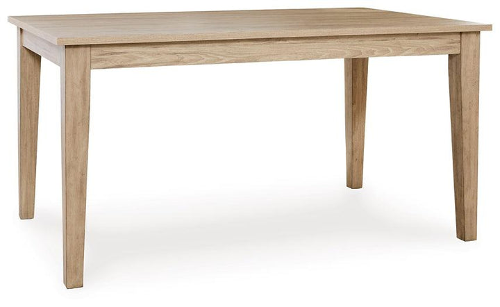 Gleanville Dining Table D511-25 Brown/Beige Casual Casual Tables By Ashley - sofafair.com