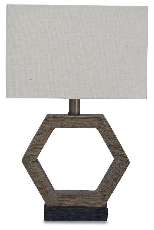 Marilu Table Lamp L857764 Brown/Beige Contemporary Table Lamp Youth By Ashley - sofafair.com