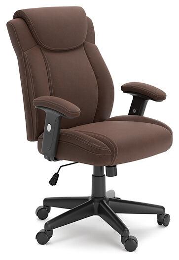Corbindale Home Office Chair H220-05A Black/Gray Casual Desk Chair By AFI - sofafair.com