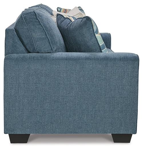 Cashton Sofa 4060538 Blue Contemporary Stationary Upholstery By AFI - sofafair.com
