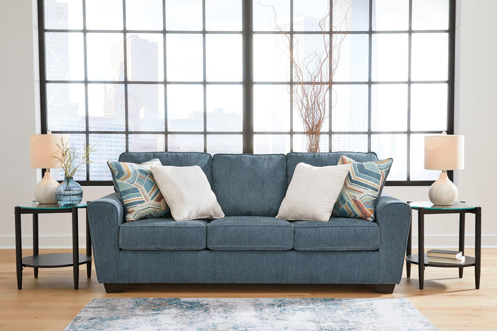 Cashton Sofa 4060538 Blue Contemporary Stationary Upholstery By AFI - sofafair.com