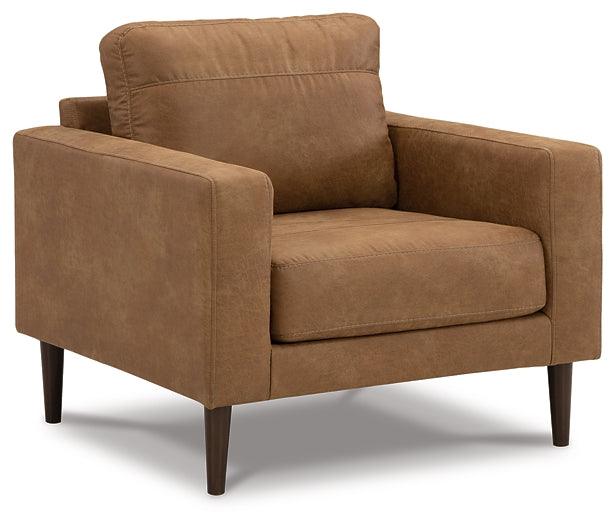 Telora Chair 4100220 Caramel Contemporary Stationary Upholstery By AFI - sofafair.com