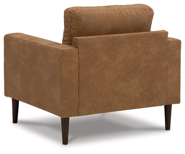 Telora Chair 4100220 Caramel Contemporary Stationary Upholstery By AFI - sofafair.com