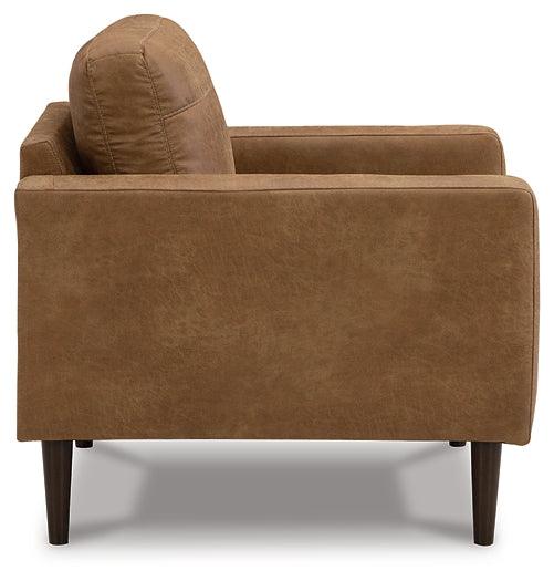 Telora Chair 4100220 Caramel Contemporary Stationary Upholstery By AFI - sofafair.com