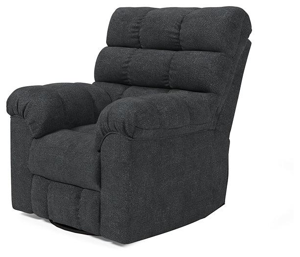 Wilhurst Recliner 5540328 Blue Contemporary Motion Sectionals By Ashley - sofafair.com