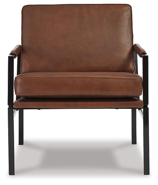 Puckman Accent Chair A3000193 Brown/Beige Contemporary Accent Chairs - Free Standing By Ashley - sofafair.com