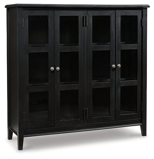 T959-40 Black/Gray Casual Beckincreek Accent Cabinet By AFI - sofafair.com