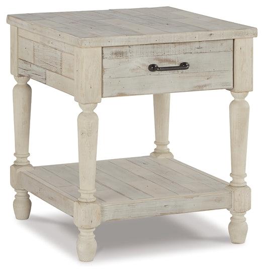 Shawnalore Coffee Table and 2 End Tables T782T1 White Casual Occasional Table Package By Ashley - sofafair.com