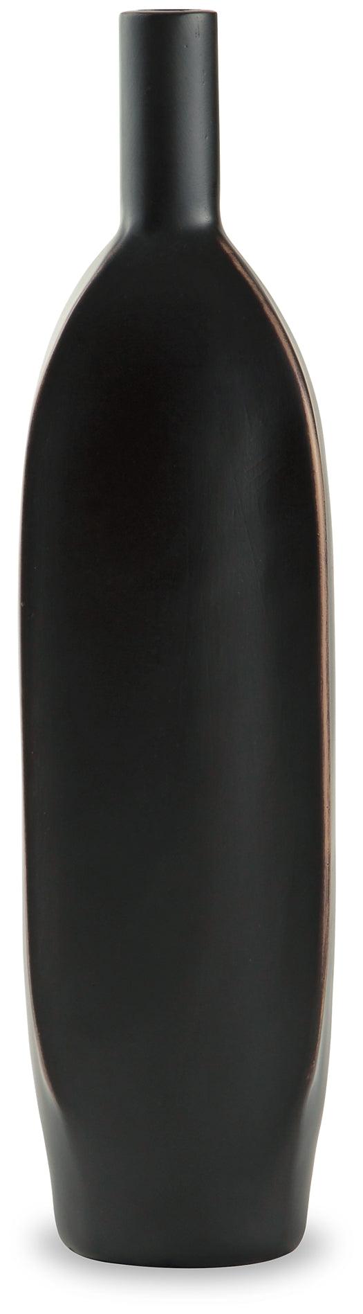 A2000551 Black/Gray Casual Rhaveney Vase (Set of 3) By Ashley - sofafair.com