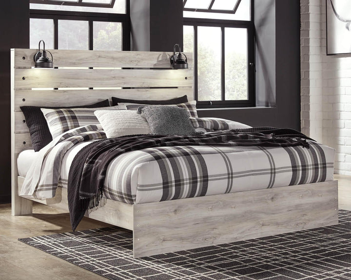 Cambeck King Panel Bed B192B28 White Casual Master Beds By Ashley - sofafair.com