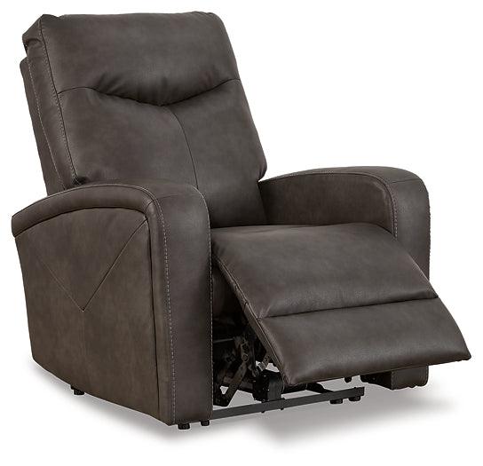 Ryversans Power Recliner 4610506 Quarry Contemporary Motion Recliners - Free Standing By AFI - sofafair.com