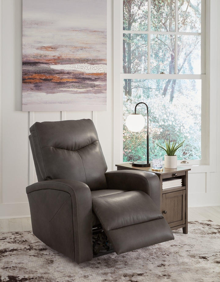 Ryversans Power Recliner 4610506 Quarry Contemporary Motion Recliners - Free Standing By AFI - sofafair.com
